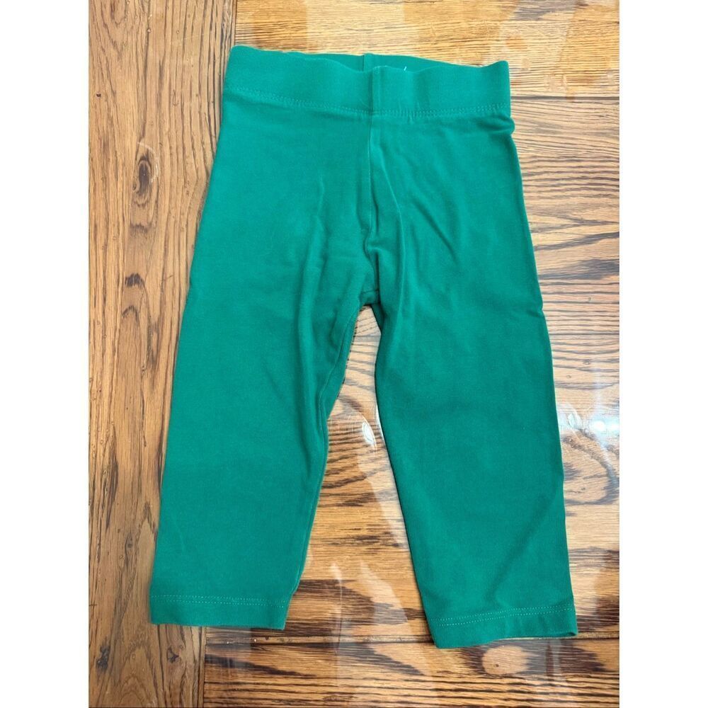 Boden Green Stretch Elastic Waistband Pull On Soft Leggings Size 4-5Y